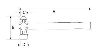 Hammer with Handle