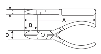 Side Cutting Mini Plier