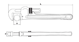 Heavy Duty Pipe Wrench